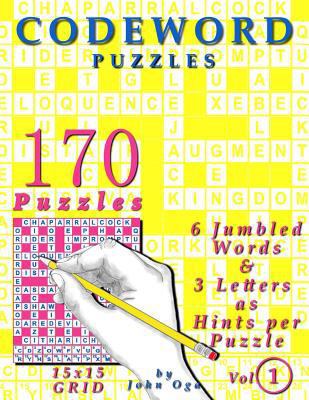 Codeword Puzzles: 170 Puzzles, Volume 1 1974231488 Book Cover