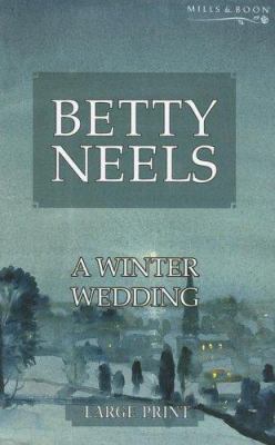 Winter Wedding [Large Print] 0263193217 Book Cover