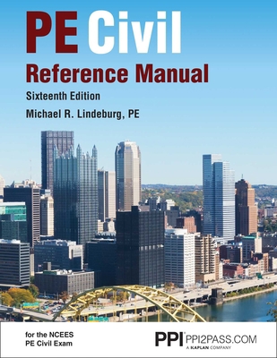 Ppi Pe Civil Reference Manual, 16th Edition, a ... 1591265703 Book Cover