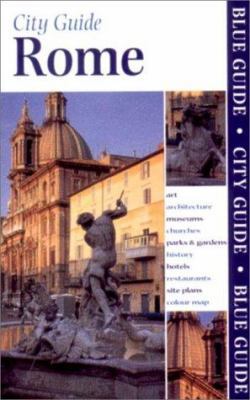 Blue Guide Rome: City Guide (Blue Guide Rome, 7... 0393321460 Book Cover