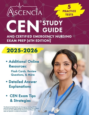 CEN Study Guide 2025-2026: 5 Practice Tests and... 1637984979 Book Cover