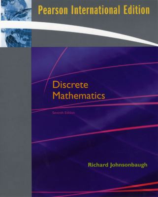 Discrete Mathematics 0131354302 Book Cover