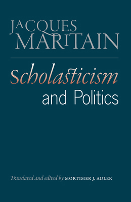 Scholasticism and Politics 0865978271 Book Cover
