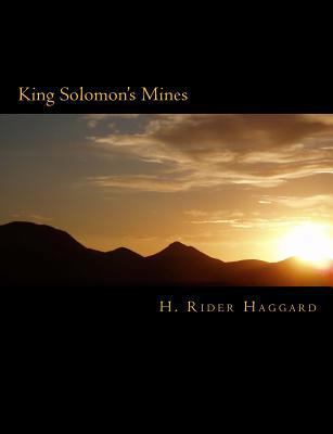 King Solomon's Mines [Large Print Edition]: The... [Large Print] 1495276198 Book Cover