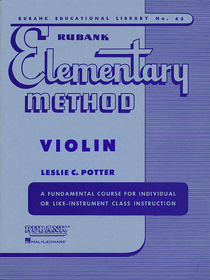 Rubank Elementary Method, Violin 1423445147 Book Cover