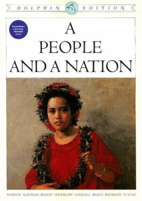 A People and a Nation: Dolphin Edition: A Histo... 0618607994 Book Cover