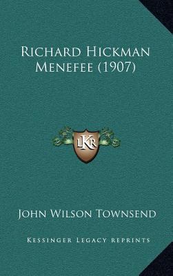 Richard Hickman Menefee (1907) 1167114051 Book Cover