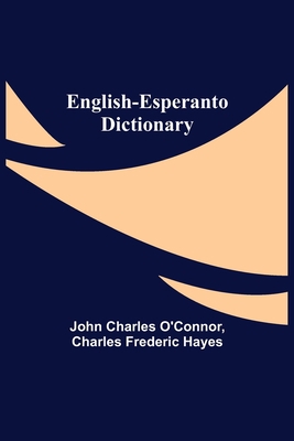 English-Esperanto Dictionary 9354840930 Book Cover