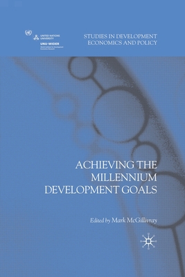 Achieving the Millennium Development Goals 1349303836 Book Cover