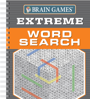 Brain Games - Extreme Word Search (256 Pages) 1680225898 Book Cover