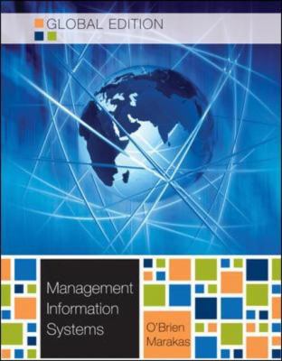 Management Information Systems 0071221093 Book Cover