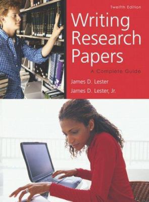 Writing Research Papers: A Complete Guide 0321457994 Book Cover