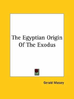The Egyptian Origin Of The Exodus 1425350801 Book Cover