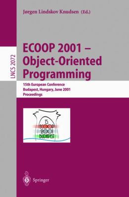 Ecoop 2001 - Object-Oriented Programming: 15th ... B01LQELCSW Book Cover