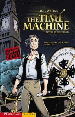 The Time Machine: A Graphic Novel B00QFWSRWU Book Cover