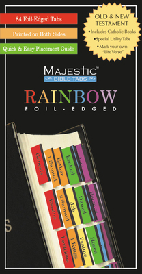 Majestic Rainbow Bible Tabs 1934770973 Book Cover