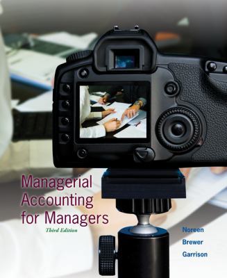 Managerial Accounting for Managers 0078025427 Book Cover