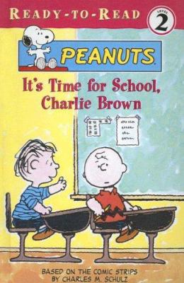 It's Time for School, Charlie Brown 0613617827 Book Cover