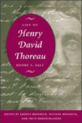 Life of Henry David Thoreau 0252069064 Book Cover