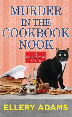 Murder in the Cookbook Nook: A Book Retreat Mys... [Large Print] 1638080151 Book Cover