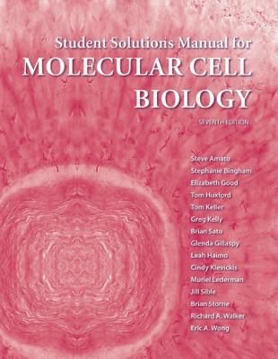 Solutions Manual for Molecular Cell Biology 1464102309 Book Cover