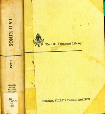 I and II Kings: A Commentary (The Old Testament... 0664208983 Book Cover