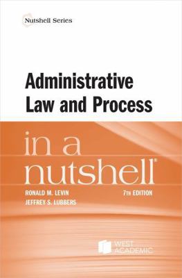 Administrative Law and Process in a Nutshell B0DBJBR4YT Book Cover