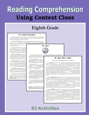 Reading Comprehension - Using Context Clues - E... B0D8YNK18S Book Cover
