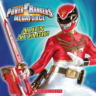 Power Rangers Megaforce: Alien Attack! 0545500125 Book Cover