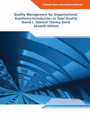 Quality Management for Organizational Excellenc... 1292022337 Book Cover