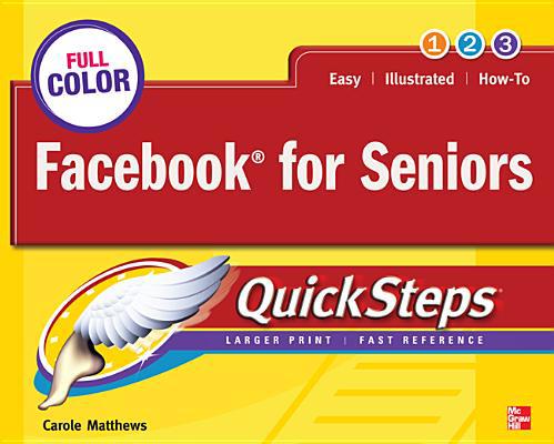 Facebook for Seniors Quicksteps B007YXNF3A Book Cover