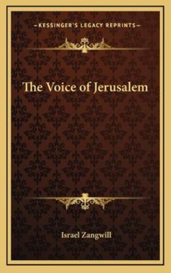 The Voice of Jerusalem 1163222291 Book Cover