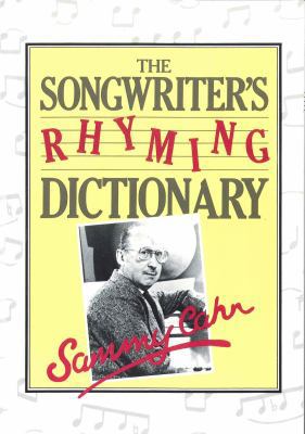 The Songwriters Rhyming Dictionary 0285626469 Book Cover