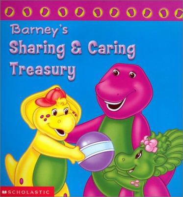 Barney's Sharing And Caring Treasury 1586682849 Book Cover