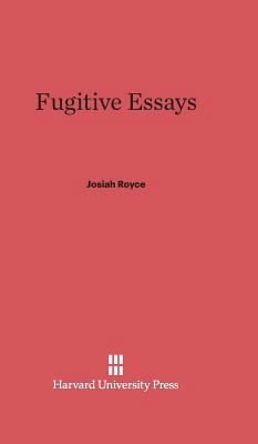 Fugitive Essays 0674288513 Book Cover