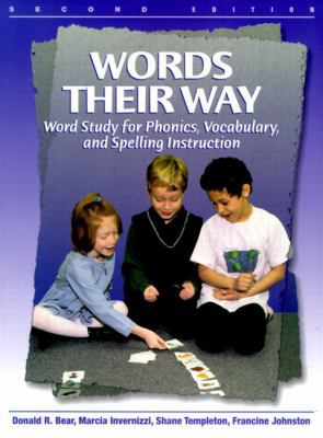 Words Their Way: Word Study for Phonics, Vocabu... 013021339X Book Cover