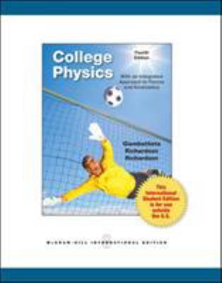 College Physics 4/e 0071317945 Book Cover