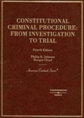 Johnson and Cloud's Constitutional Criminal Pro... 0314256601 Book Cover