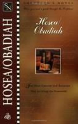Shepherd's Notes: Hosea/Obadiah 0805493263 Book Cover