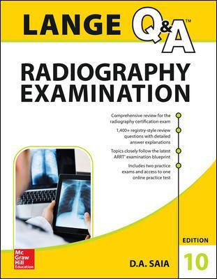 Lange Q&A Radiography Examination 0071833102 Book Cover