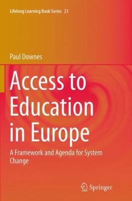 Access to Education in Europe: A Framework and ... 9402400427 Book Cover