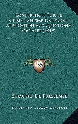 Conferences Sur Le Christianisme Dans Son Appli... [French] 1167631412 Book Cover