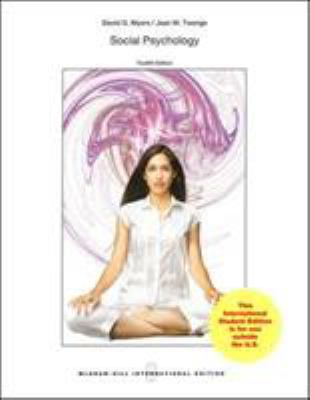 ISE Social Psychology 1259251136 Book Cover
