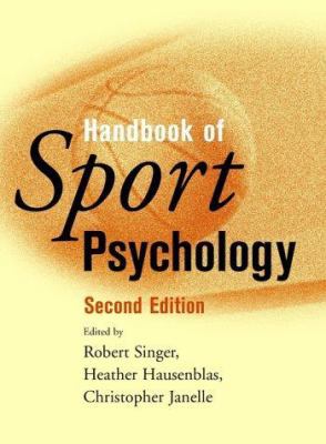 Handbook of Sport Psychology 0471379956 Book Cover