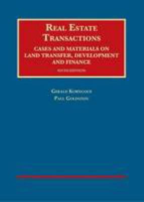 Real Estate Transactions, Cases and Materials o... 1609302206 Book Cover