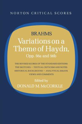 Variations on a Theme of Haydn: Norton Critical... 0393933628 Book Cover