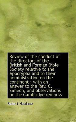 Review of the Conduct of the Directors of the B... 1115396986 Book Cover