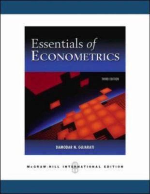 Essentials of Econometrics 0071244484 Book Cover