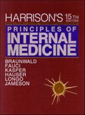 Harrison's Principles of Internal Medicine 0070072728 Book Cover