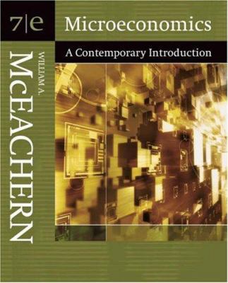 Microeconomics: A Contemporary Introduction (wi... 0324288662 Book Cover